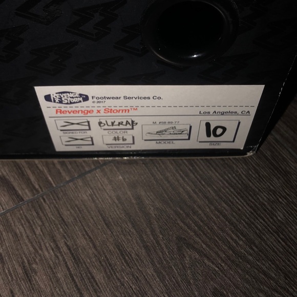 REVENGE X STORMS BANDANA BLACK SIZE 10🔥 - Picture 3 of 4